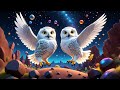 Three Snowy Owls Fly Through Stars Magical Night Song For Kids Nursery Rhymes And Baby Songs Three Snowy Owls Fly Through Stars Magical Night Song For Kids Nursery Rhymes And Baby Songs