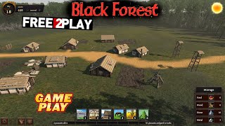 Black Forest ★ Gameplay ★ PC Steam [ Free to Play ] resource management strategy game 2021 ★