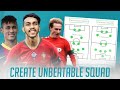 TIPS TO CREATE A GOD LEVEL UNBEATABLE SQUAD 🔥 Part -1 | Wing Play + Tiki-taka | PES2021