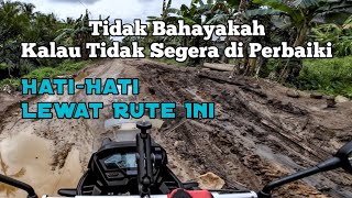 Solo Trip Pontianak - Ketapang Via Rasau Jaya - Teluk Batang. Begini Penampakan Jalannya #motovlog