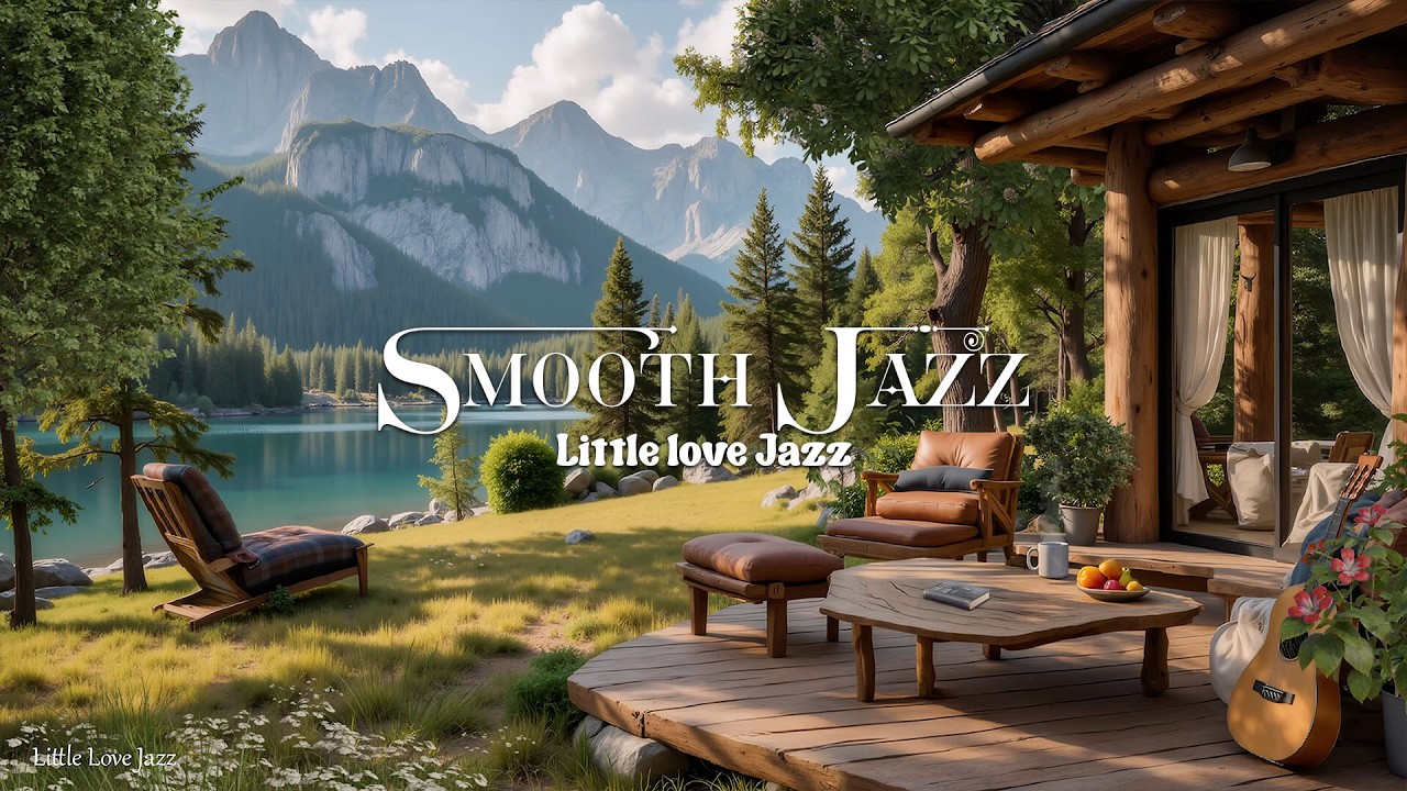 🌿 Cozy Spring Jazz & Nature Ambience  | Smooth Jazz Music for Relaxation, Positivity & Calm Moments
