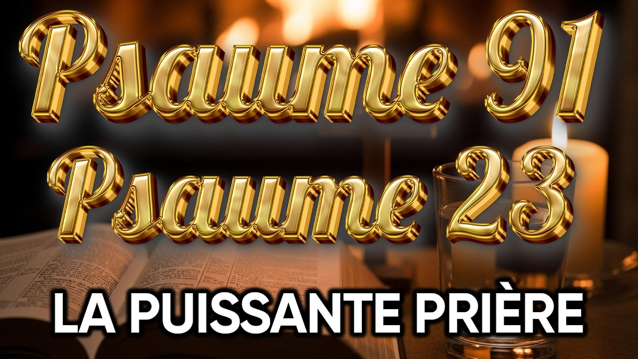 PRIÈRES POUR LE 10 MARS PSAUME 91 ET PSAUME 23   DEUX DES PRIÈRES LES PLUS PUISSANTES DE LA BIBLE 🙏