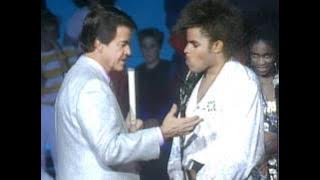 Dick Clark Interviews Rockwell - American Bandstand 1986