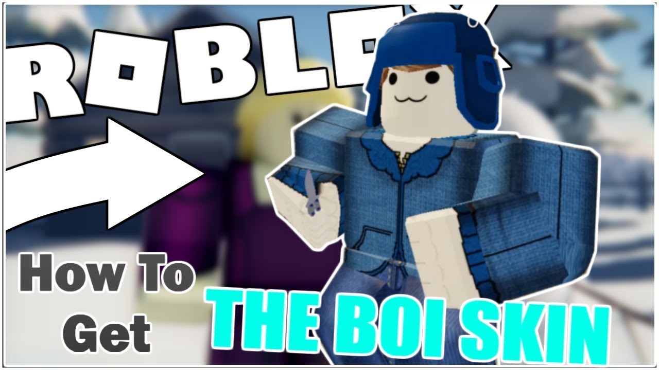 How To Get The The Boi Skin Thumbnail Trailer Skin In Arsenal Roblox Youtube - roblox arsenal skins png