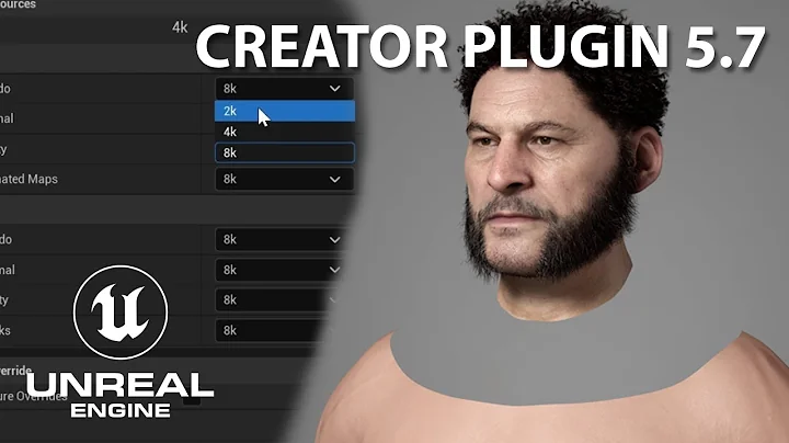 Unreal Engine 5.7 - Metahuman Creator Plugin - New Features - Tutorial