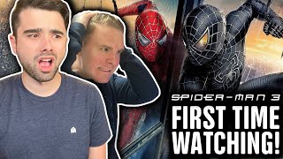 SPIDER-MAN 3 (2007) MOVIE REACTION!! My friend watches the Sam Raimi trilogy for the first time!