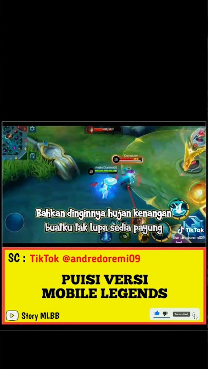 Puisi Bucin Versi Mobile Legends