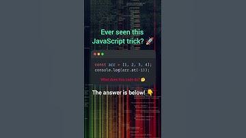 🚀 JavaScript Trick You Probably Didn’t Know! #javascript #shorts #codingtricks