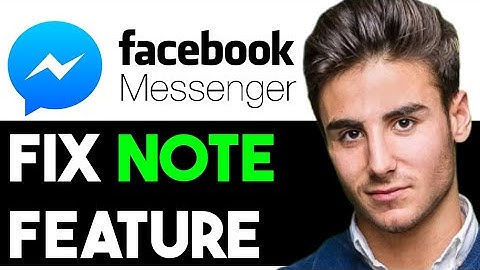 FIX NOTES FEATURE NOT SHOWING ON MESSENGER 2025! (FULL GUIDE)