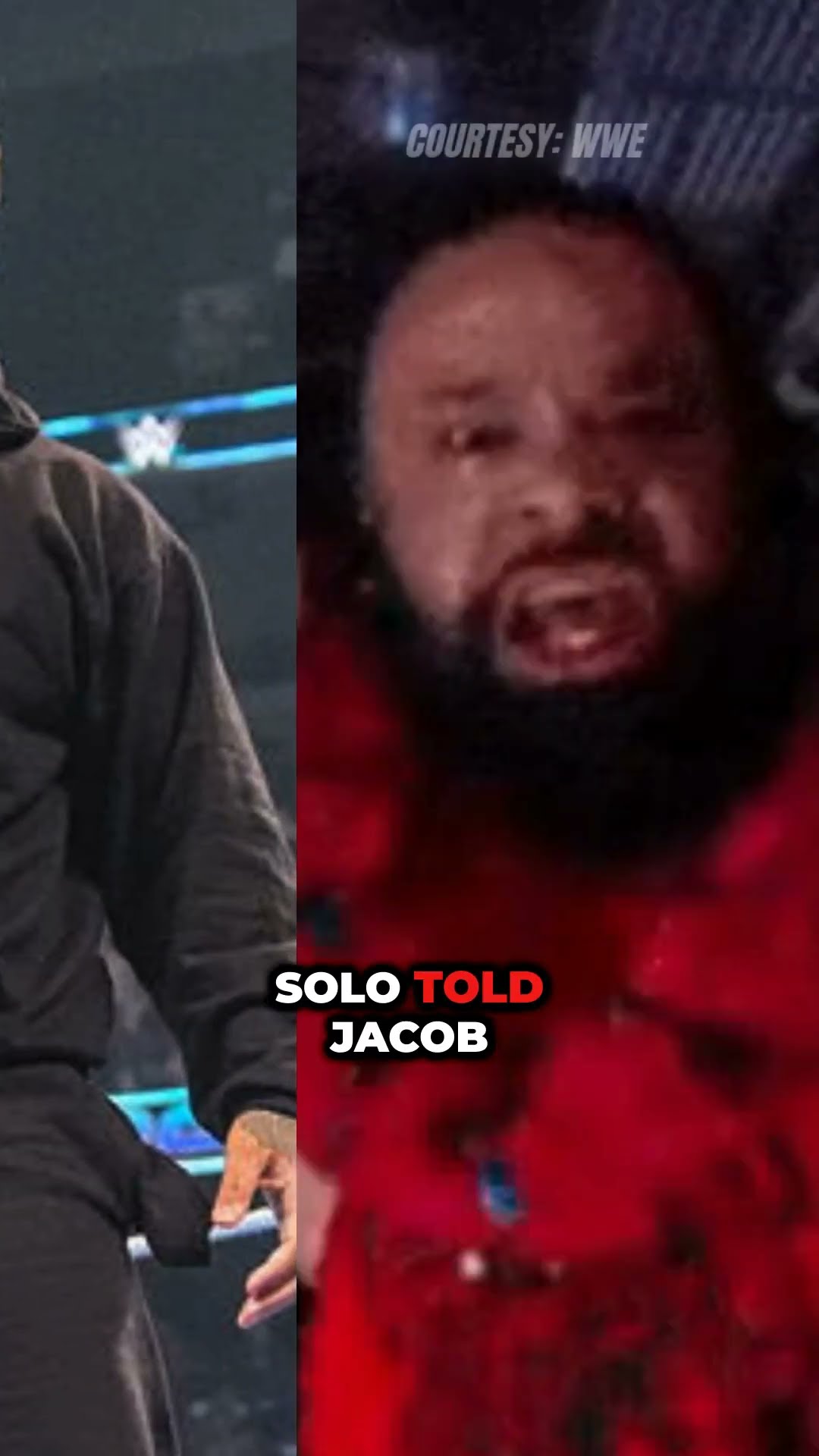 Jacob Fatu Confronts Solo Sikoa! Can the Bloodline Be Saved #Bloodline #JacobFatu #SoloSikoa #shorts