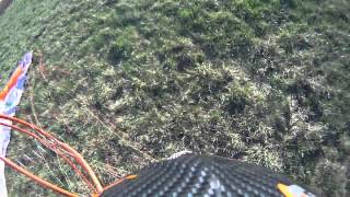 Paramotor, low wind  forward launch using with own blow