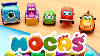 Mocas - Little Monster Cars Full Episodes | Car Cartoons - Toy Cars For Kids & Monster Trucks