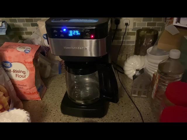 Hamilton Beach Smart 12 Cup Coffee Maker - Works with Alexa® - 49350R