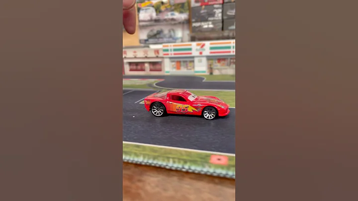 Hot wheels @Milosminis Lightning McQueen takes on the Malaysian Proton Saga #hotwheels #malaysia