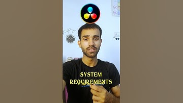 Da Vinci Resolve System Requirements (free & paid )#shorts #davinciresolve #free #edit