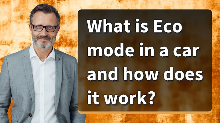 What is Eco mode in a car and how does it work?