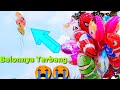 Balon karakter 💖 Terbang Ke Langit 😭~ Balon Kuda pony Dan Balon Kucing Lucu | Mainan anak anak