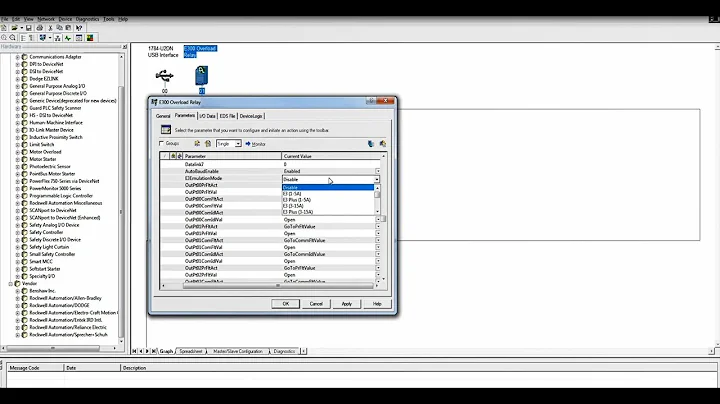 E300 on DeviceNet–E3/E3+ Emulation Mode Demonstration