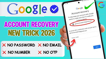 Gmail account recovery 2026 || How to recover Gmail account || Google account recovery