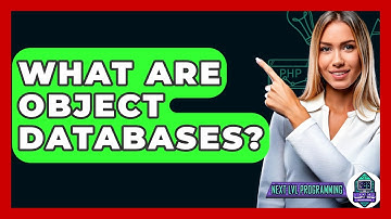What Are Object Databases? - Next LVL Programming