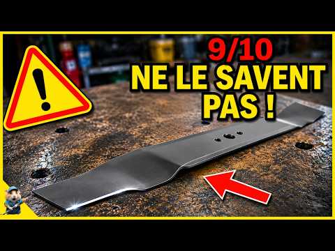 Video Ne changez plus jamais votre lame de tondeuse !