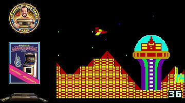 Intellivision Cosmic Avenger - Homebrew Game on Original Hardware