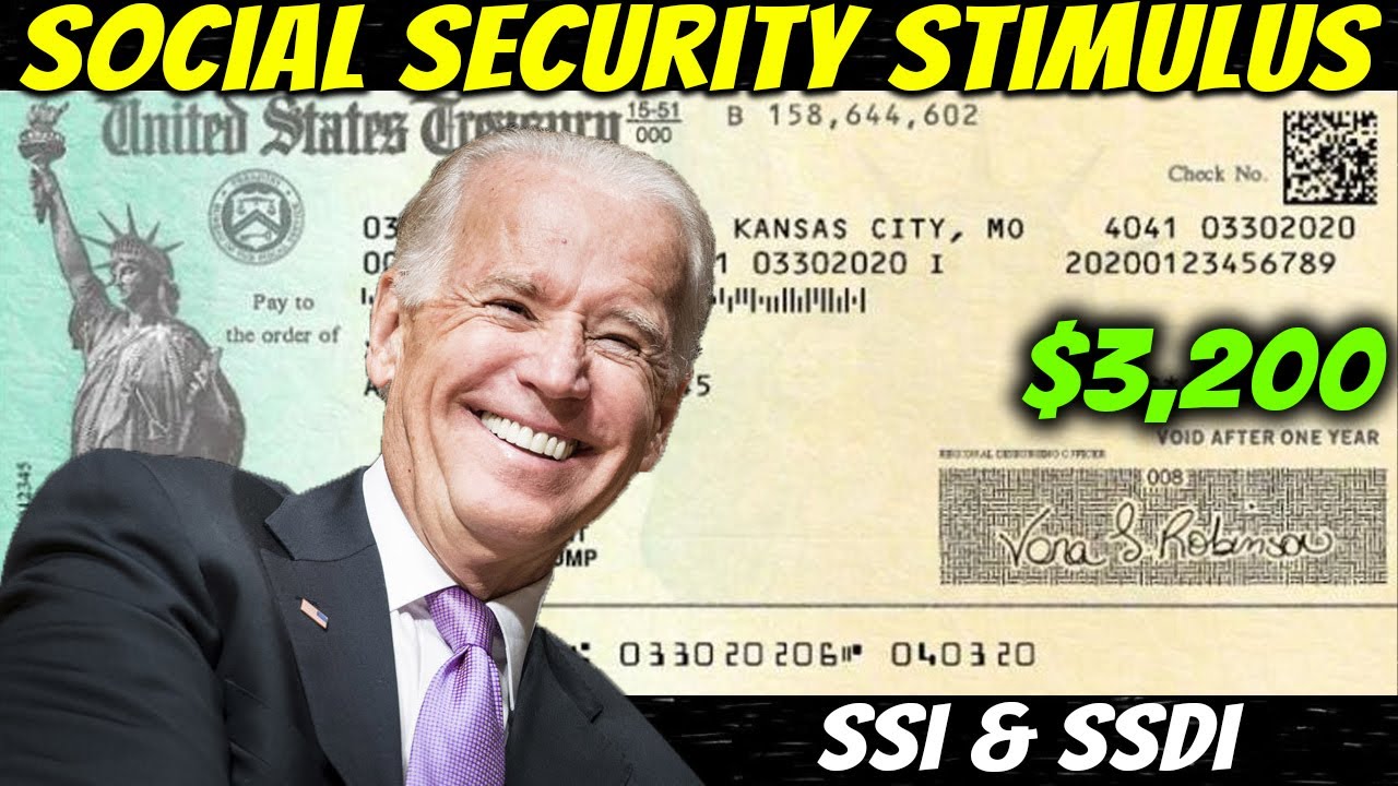 Social Security Stimulus Check Update & New Stimulus Proposals SSI