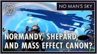 Is the Normandy SR1 CANON in No Man's Sky Lore? | Mass Effect Crossover Expedition 2 Beachhead