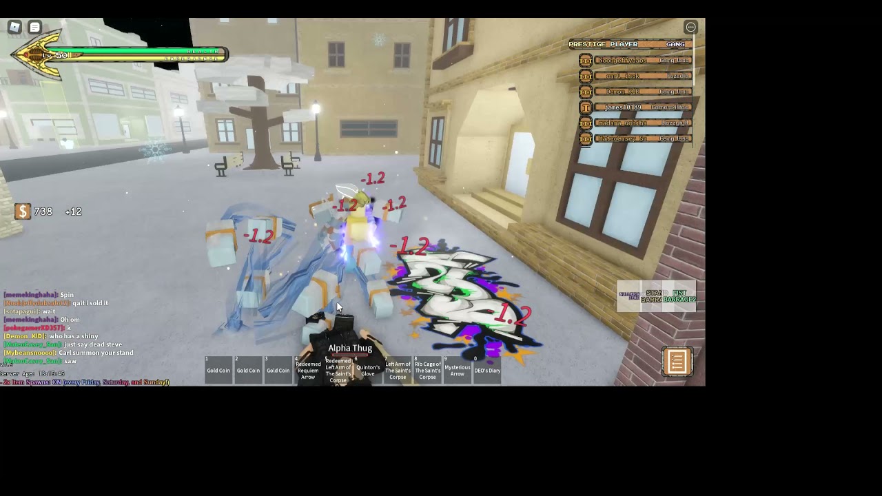 YBA GEROH  SHINY SHOWCASE