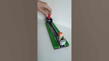 The Fastest Lego Minecart  #lego #minecraft