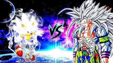 Sonic Chaos V4 JVL OP (all form) VS Goku MUI 5 V2 OP in Jump Force Mugen
