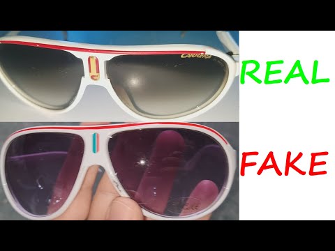 Carrera sunglasses real vs fake review. How to spot counterfeit Carrera Champion eye wear