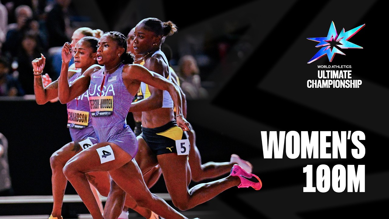 Full Women's 100m Semi Finals & Final | World Athletics Ultimate Championship