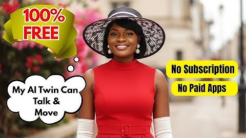 Hoe je je eigen AI-TWIN creëert die 100% echt lijkt en kan praten (gratis en eenvoudig!)