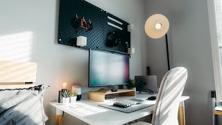A Clean and Minimal Workspace on a Budget | IKEA Edition 2023
