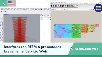 [EN] Interfaces con RFEM 6 presentadas brevemente: Servicio web y Rhino/Grasshopper | Jueves, 10 ...