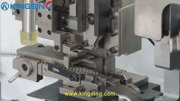 Automatic 2-sided Wire Crimping and Pair Twisting Machine