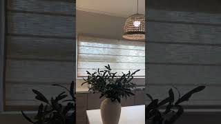 Roman shade dreams are coming true  #interiordesign #shorts #twopagescurtains #homedecor #interior