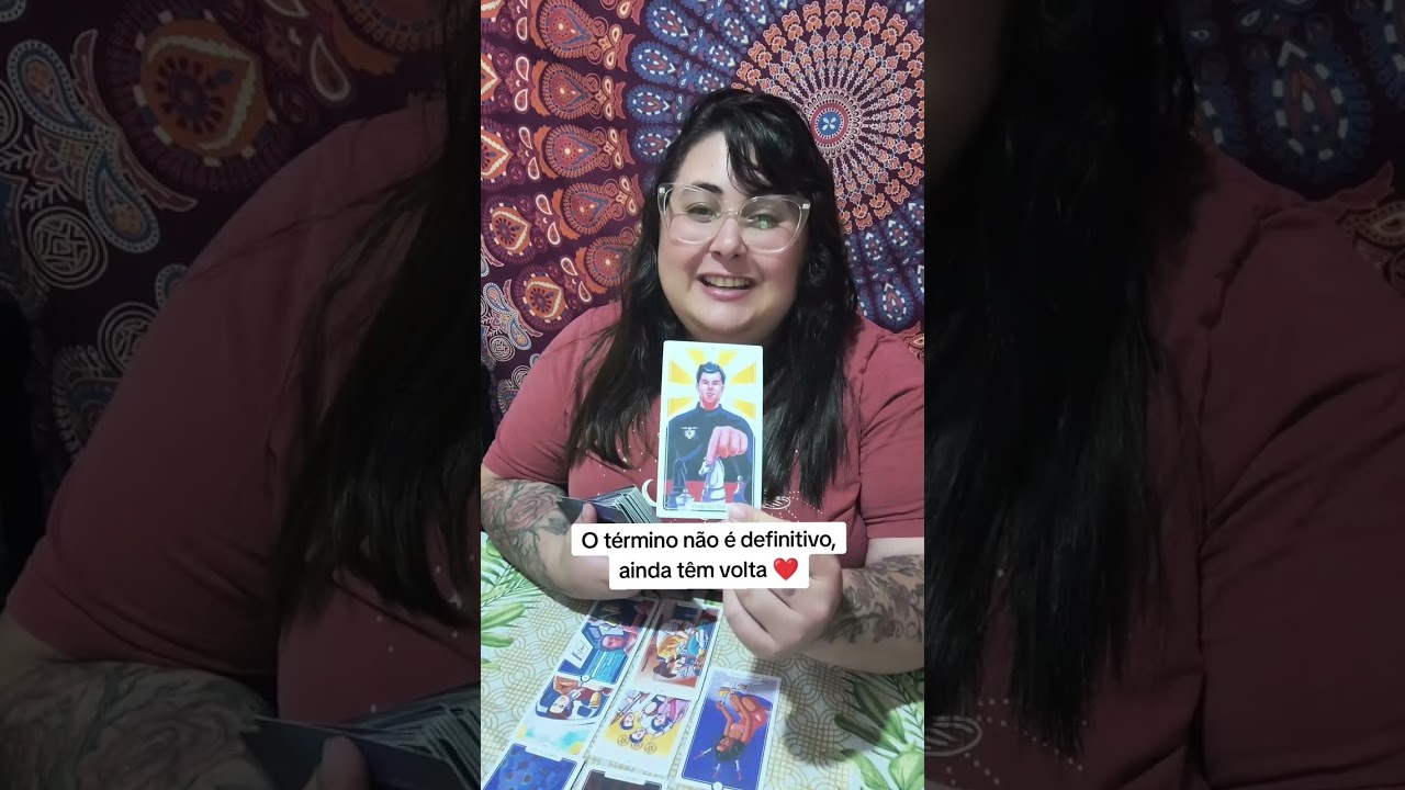O Término não é definitivo. Ainda têm volta ❤️🙏