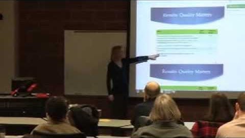 Student Perspectives of Quality Matters standards