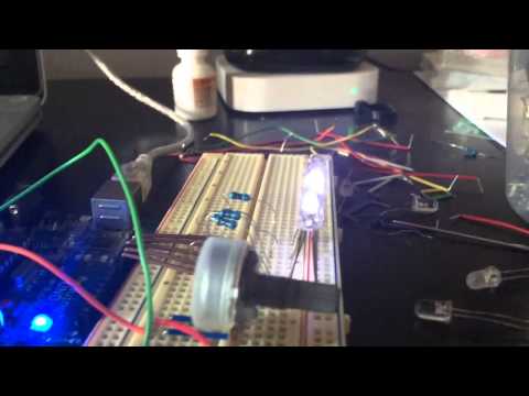 iPhone 5s slow motion. Led arduino test. @withcheesepls