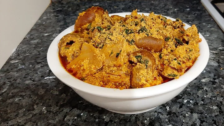 HOW TO MAKE FRIED EGUSI SOUP