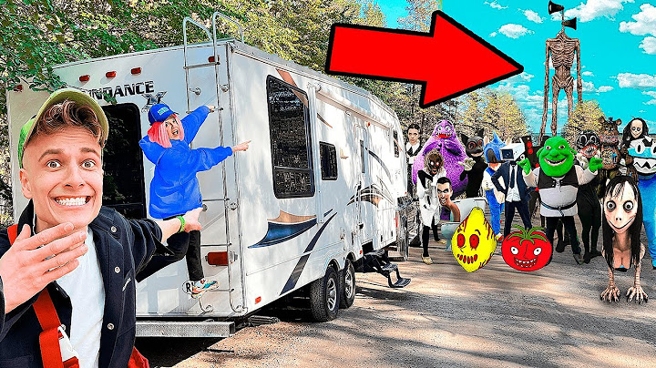 ALL THE MONSTERS ATTACKED OUR HOME ON WHEELS *help*