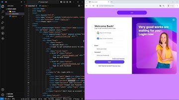 ASMR Programming - Popup Login Page With HTML & CSS - No Talking