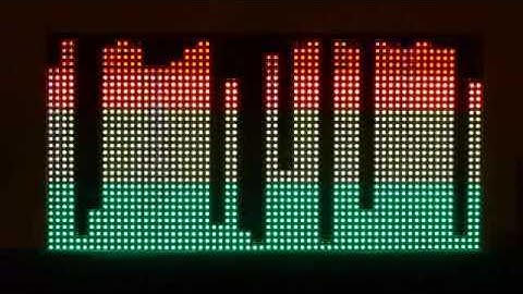 Basic Demo of 64x32 LED Matrix Display