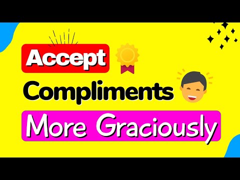 Video: Hoe Om Op 'n Kompliment Te Reageer
