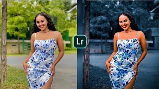 Lightroom Photo ll Soft Blue Tone ll Free Lightroom Photo Editing ll Tutorial screenshot 4