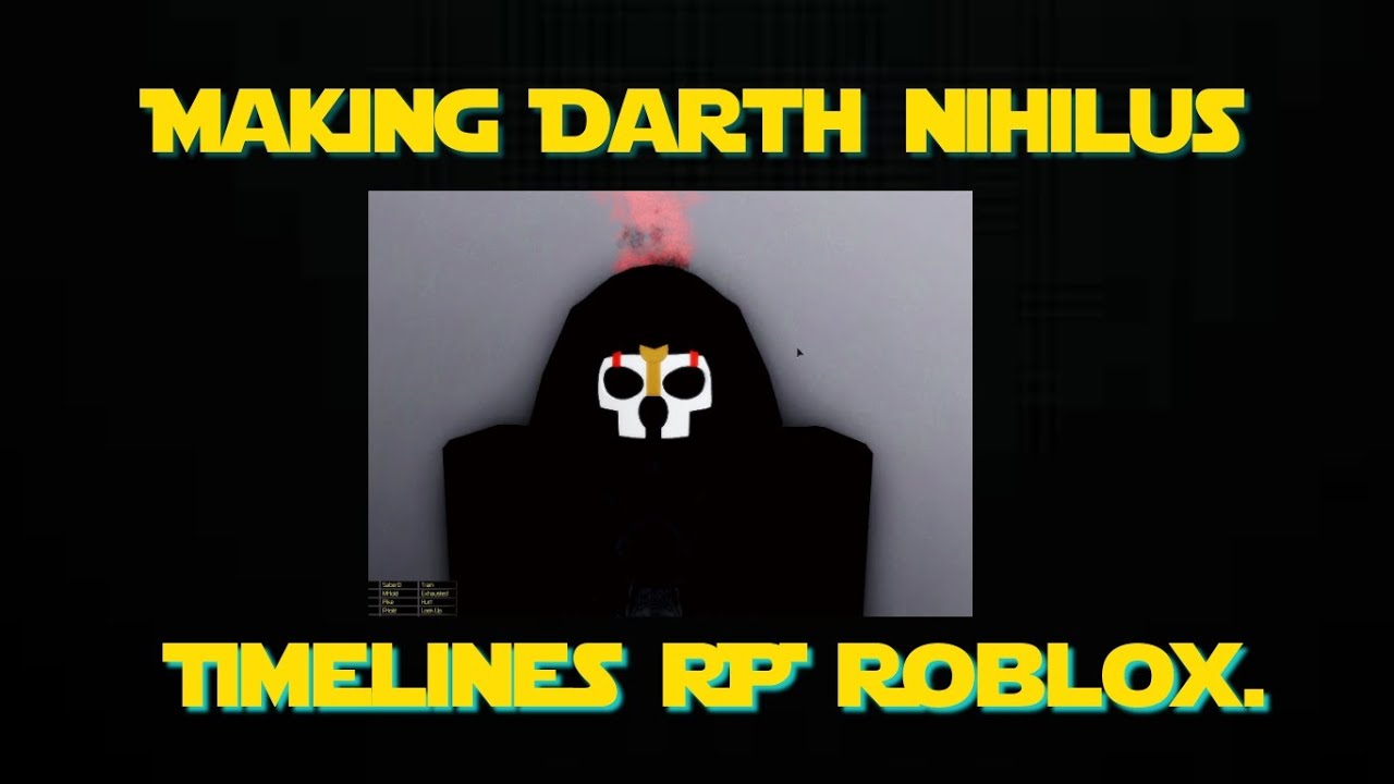 Making Darth Nihilus with VIP Commands and VIP Gamepass|Timelines RP.