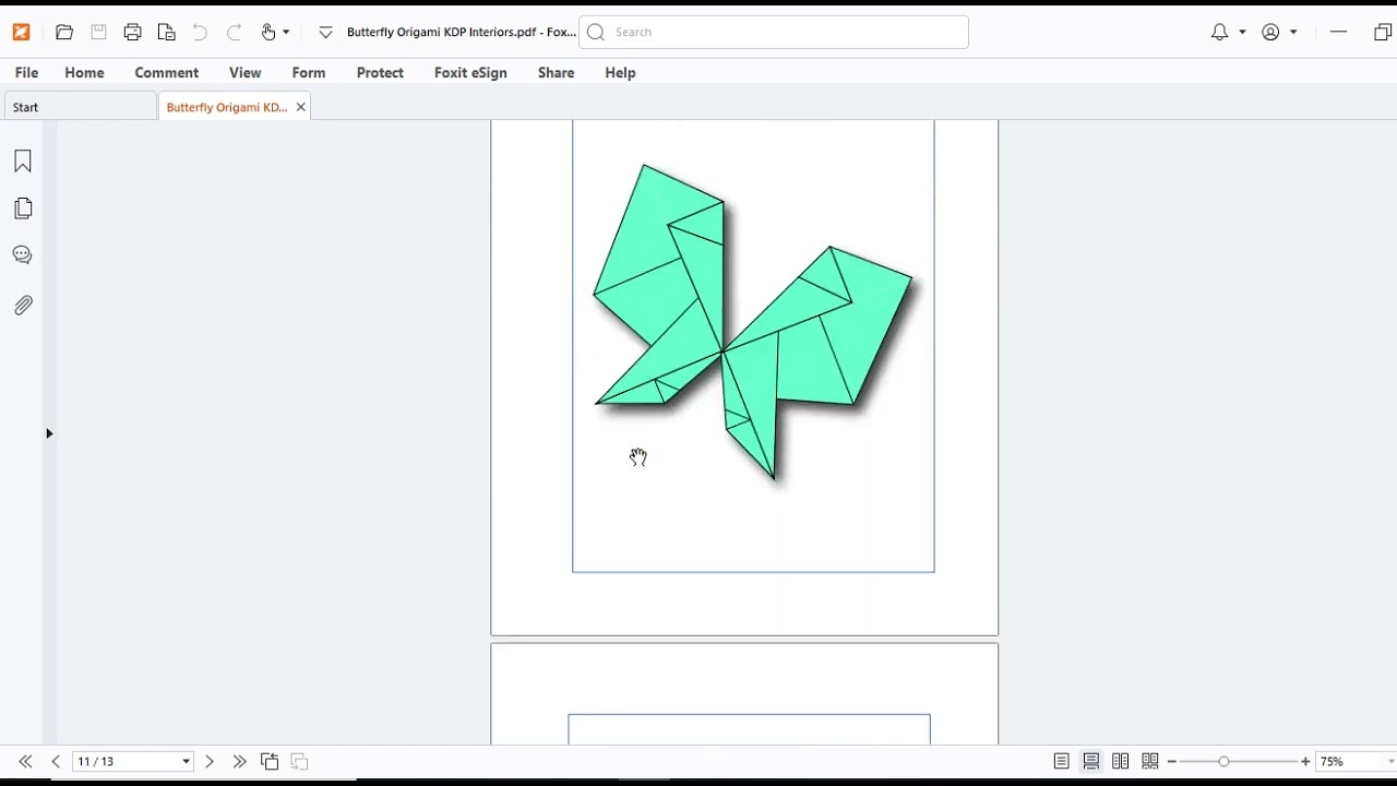 Membuat Bentuk Kertas Origami | Digital Worksheets for Kids