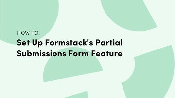 How to Set Up Formstack